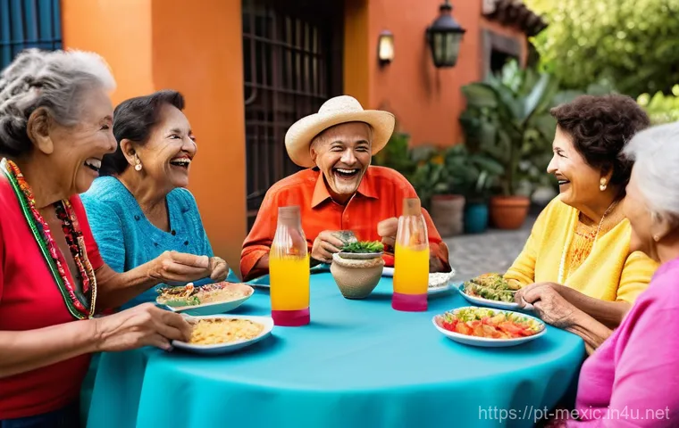 멕시코에서 은퇴 생활 - **Prompt:** A serene and reassuring scene inside a modern, well-lit medical clinic in Mexico. A frie...
