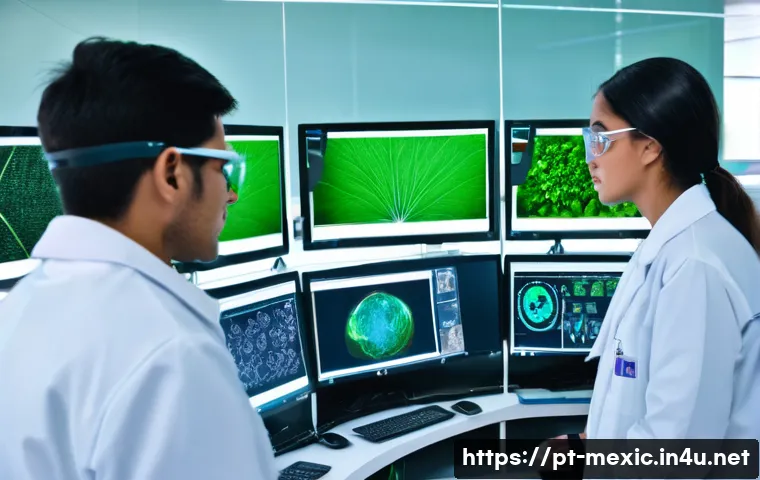 멕시코 대학교 순위 - A modern university research laboratory in Mexico, showcasing state-of-the-art biotechnology and env...